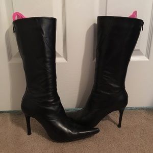 Genuine leather, pointy toe, size 8.5